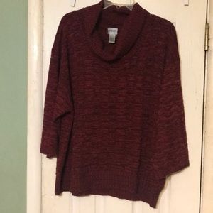 Chico’s mock turtleneck sweater
